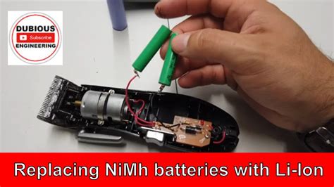 Can I replace NiCd with lithium ion?